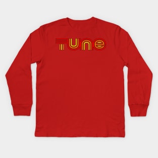 Tune with extra Vibe Kids Long Sleeve T-Shirt